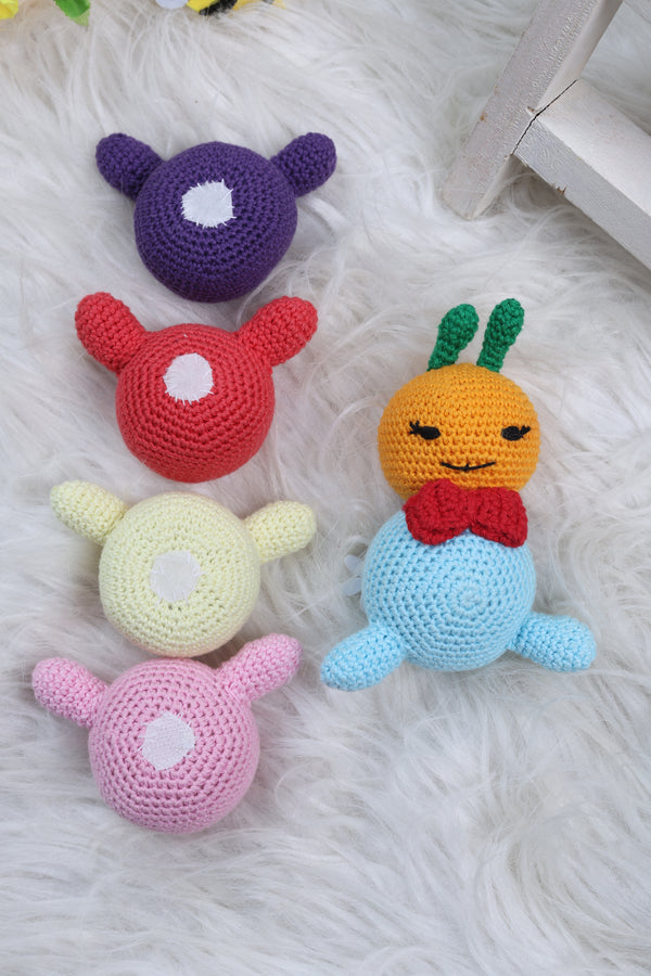 Little Medhas Colorful Caterpillar - Interactive Learning Toy with Velcro Segments for Toddlers 12+ Months