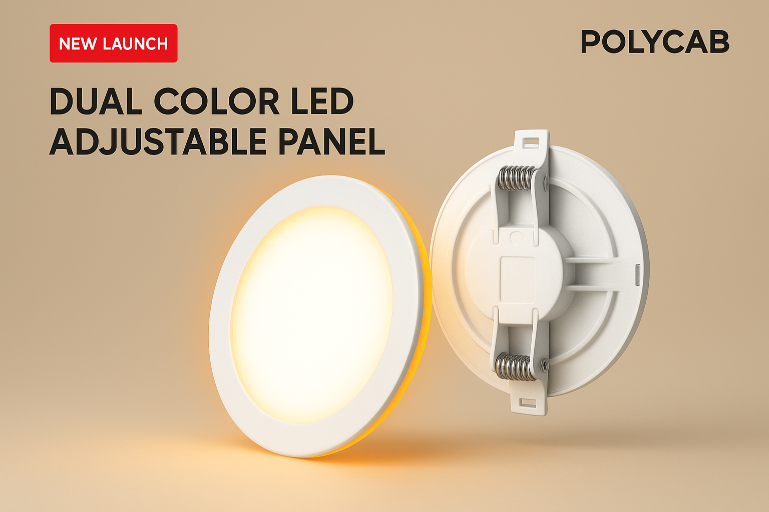 POLYCAB Dual Color LED Panel Main