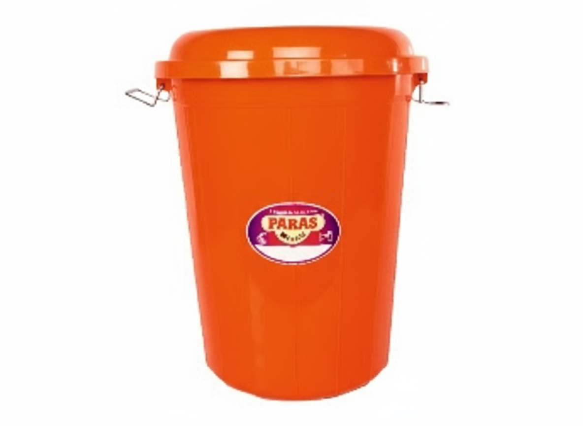 Paras Super Drum 80 Liter - Paras Miracle | Heavy Duty Dustbin with Lid 515x610mm