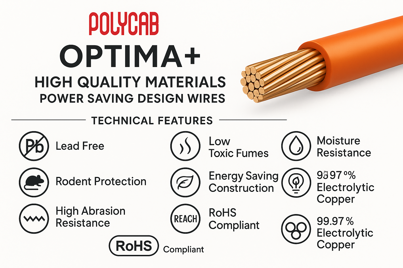 POLYCAB Technical Features